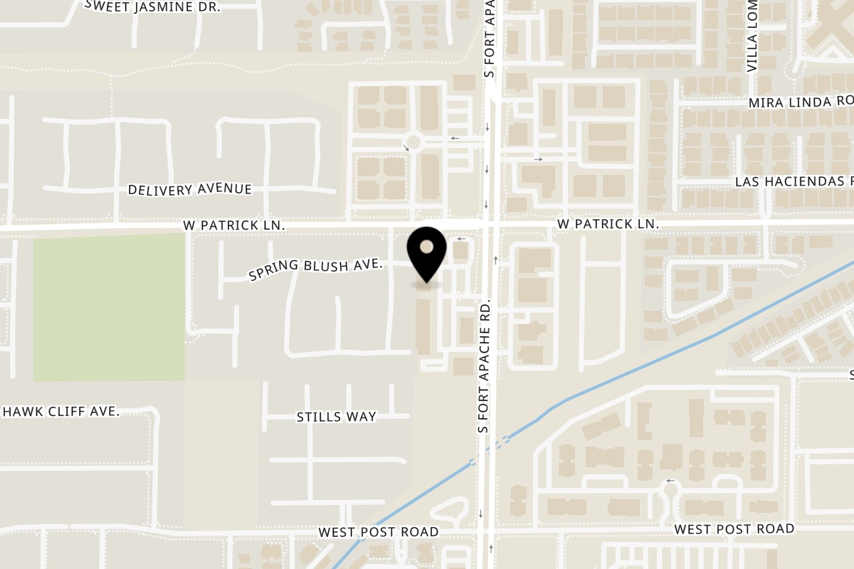 Map showing the location of Butterface on 6115 S Fort Apache Rd Ste 112 in Las Vegas